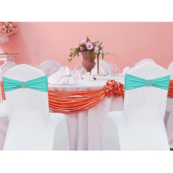 Party Supplies Pack Of 12 Tiffany Blue Chairs Sashes Poshmark